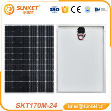 bestes preis 170 watt solar panel170w 24 v solar panel 170 watt mono solarpanel modulewith CE TUV